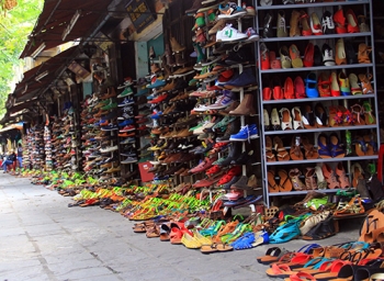 ハノイ旧市街観光のHangGiay-Hàng Giấy通りハンジャーイ通り-靴街の紹介と情報ーハノイ市内観光